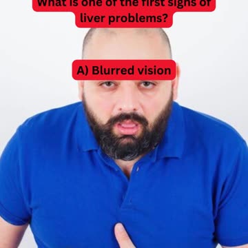What’s the First Sign of Liver Problems? 🧐🍃