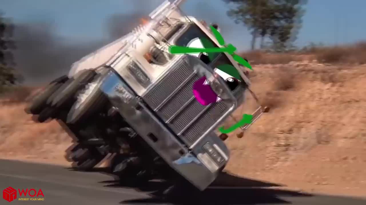 Big Trucks Crashing Into Cars | High Speed Car Chase | Woa Doodles 13K Likes 4,451,561 Views 2020