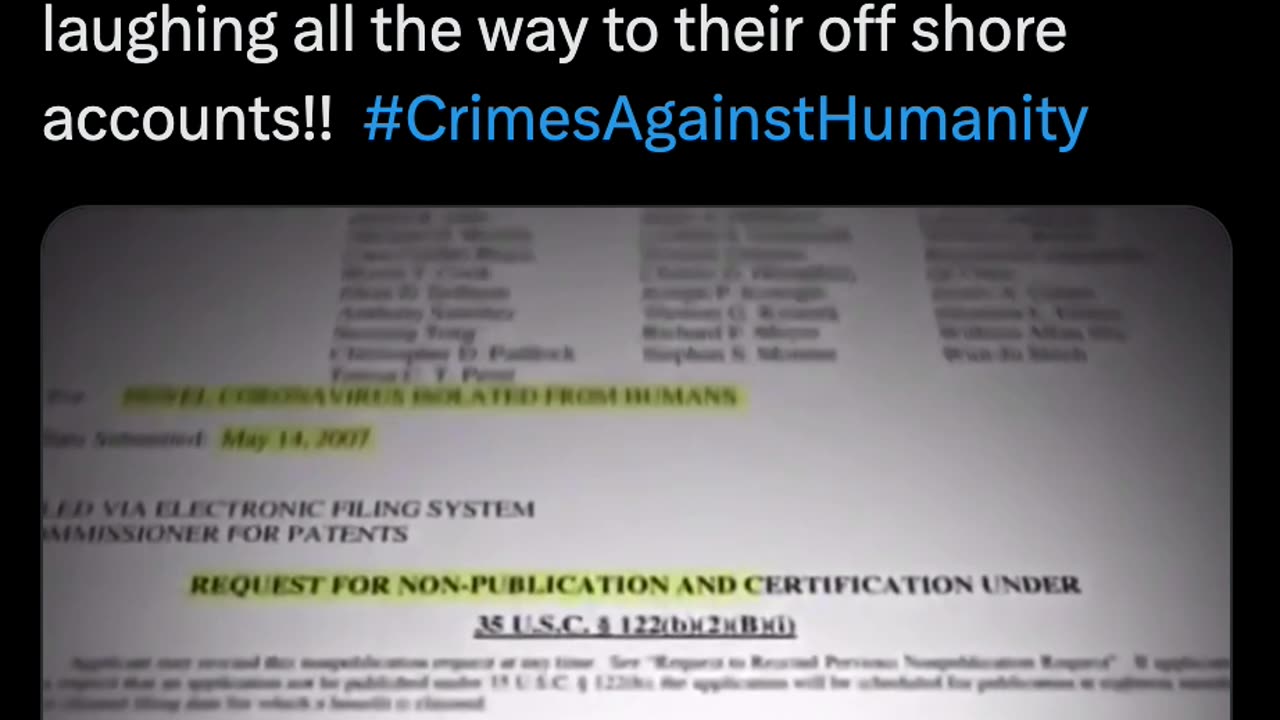 💉HOW LONG HAVE WE KNOWN THIS?🦠