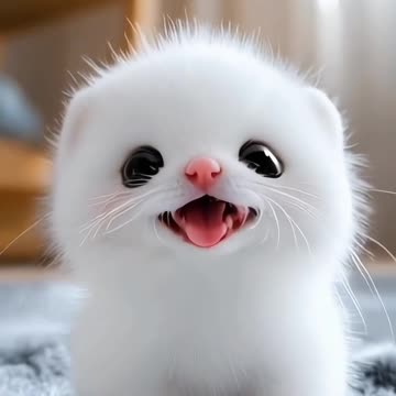 Cute puppy is Walking in the House