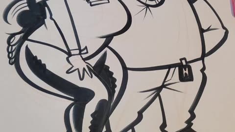 Caricature Fail 1 - San Mateo