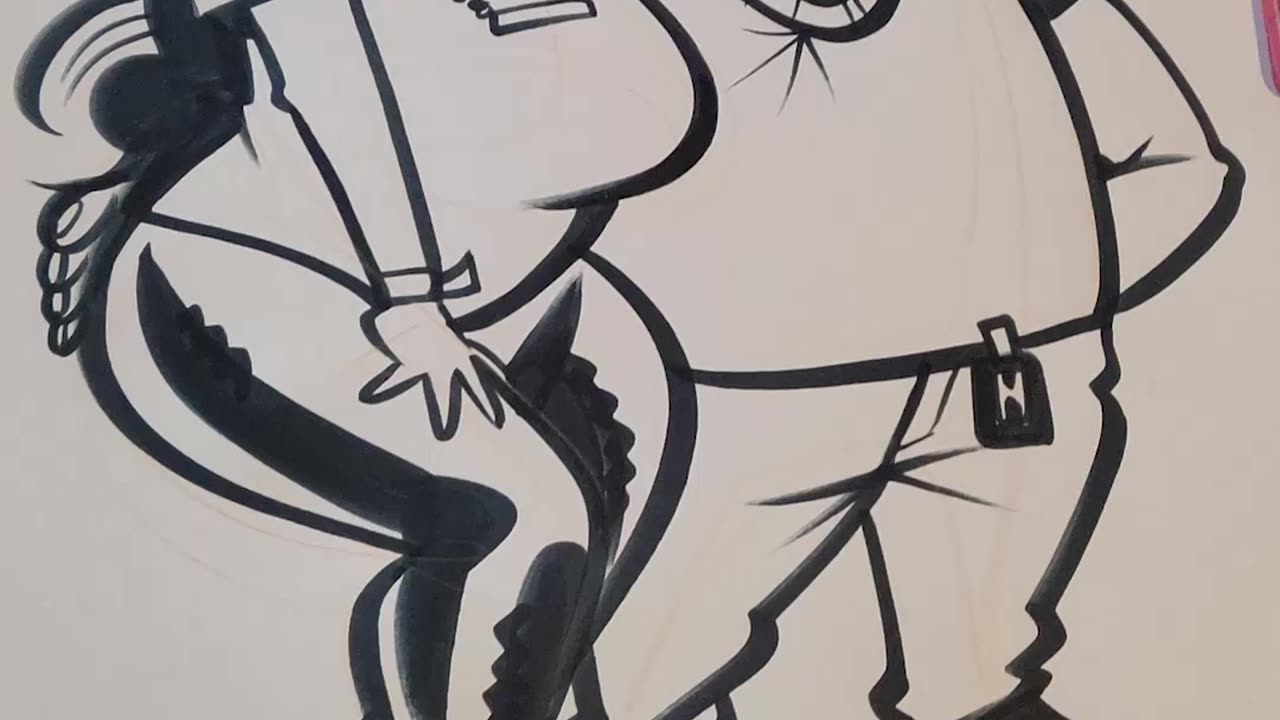 Caricature Fail 1 - San Mateo