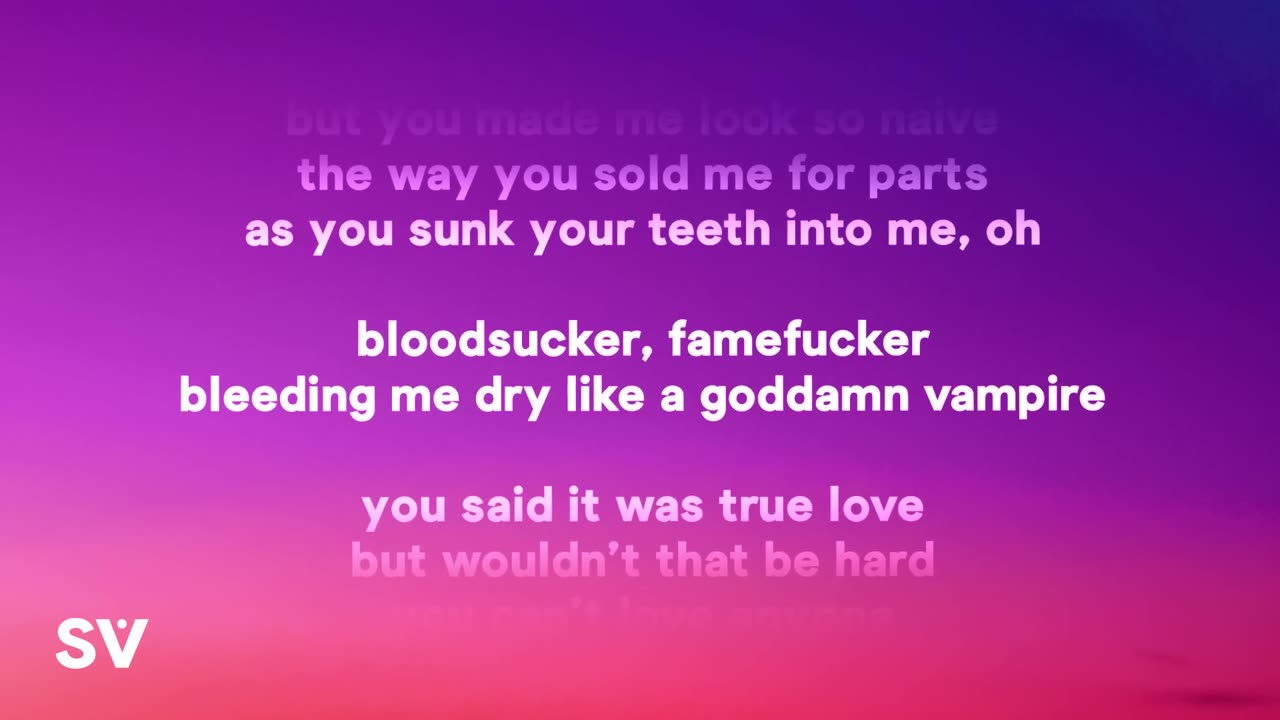 Olivia Rodrigo - vampire (Lyrics) song