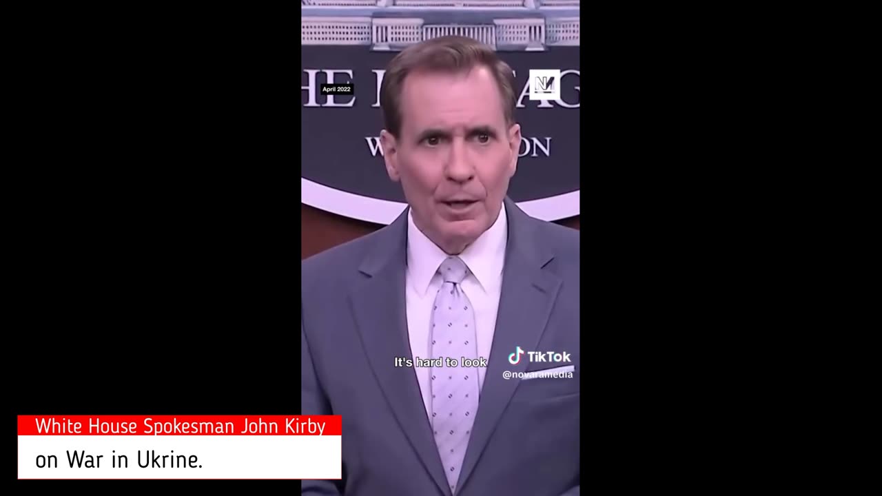 John Kirby Double Standard Between Two Wars