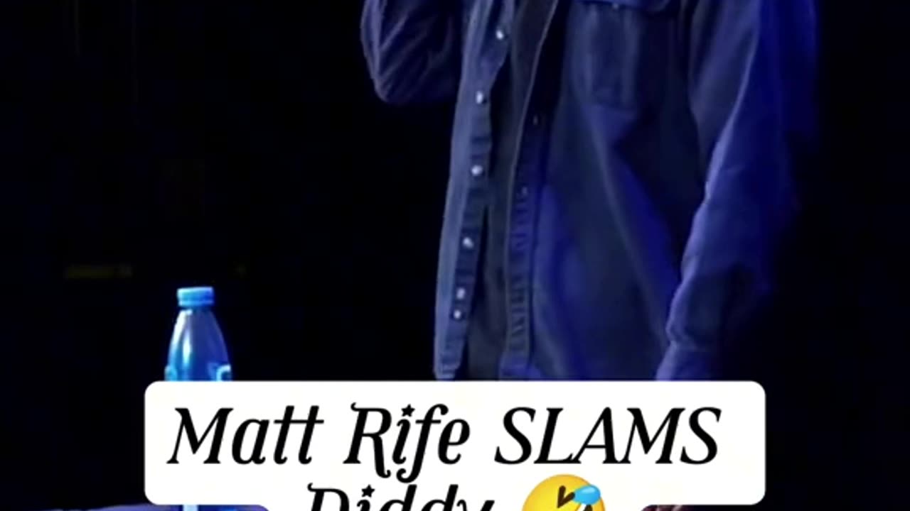 Matt Rife slams Diddy