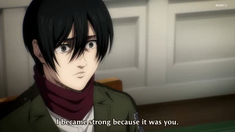 Eren tells Armin and Mikasa to fck off