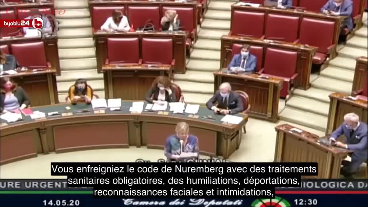 Député italienne Sarah Cunial dénonce Bill Ga.tes pour crime contre l'humanité