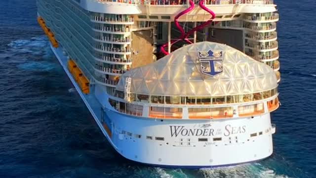 The worlds largest cruise ship