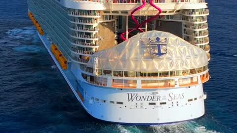 The worlds largest cruise ship