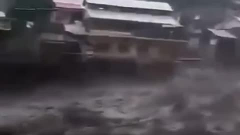 Heavy flood