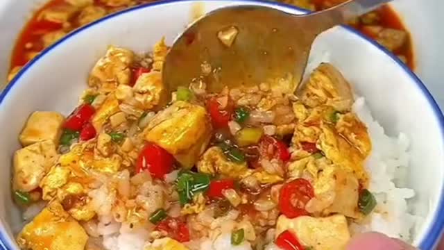 Marinated tofu