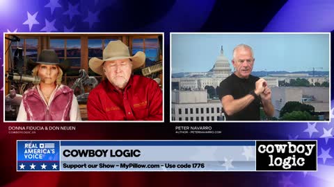 COWBOY LOGIC MOMENT: Dr. Peter Navarro - Mike Pence on January 6th