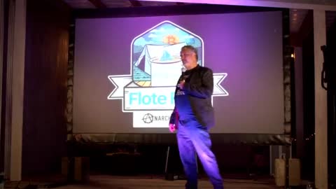 ScotterMonkey - Del Bigtree on Dangers of Covid Vaccines talk at FloteFest 2021