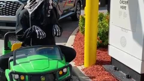 Monster goes to McDonald’s 🍟🍔