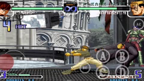 Combos on mobile kof 2002 / combos no celular