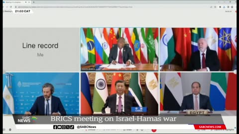 Israel-Hamas War | BRICS calls for an immediate ceasefire