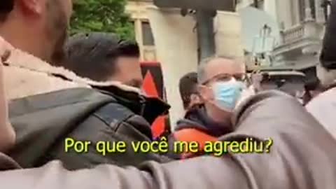 Infiltrado na manifestação Da Esquerda