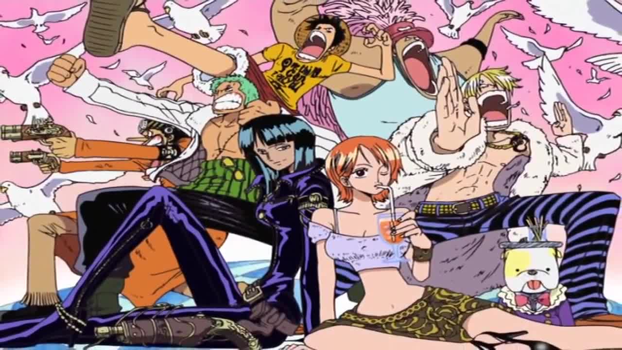 One Piece Opening 4 HD ون بيس أغنية البداية 4