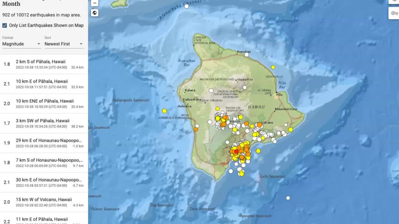 Hawaii On Red Alert As Earthquake Swarms Detected Under World's Largest Active Volcano