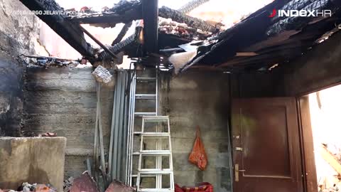 Kuća u Opuzenu gdje se odigravala drama muškarca i policije