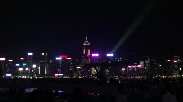 Laser Show in Hong Kong 4/4/2019