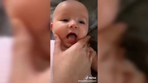 BABIES FUNNY on Tik Tok - Cute Baby compilation