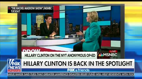 Fox & Friends Agrees With Hillary Clinton