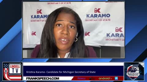 Kristina Karamo On Voters In Michigan Bipartisan Support For Clean And Fair Elections