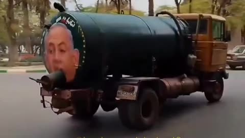 Iran’s "sewage truck of the year" making waves