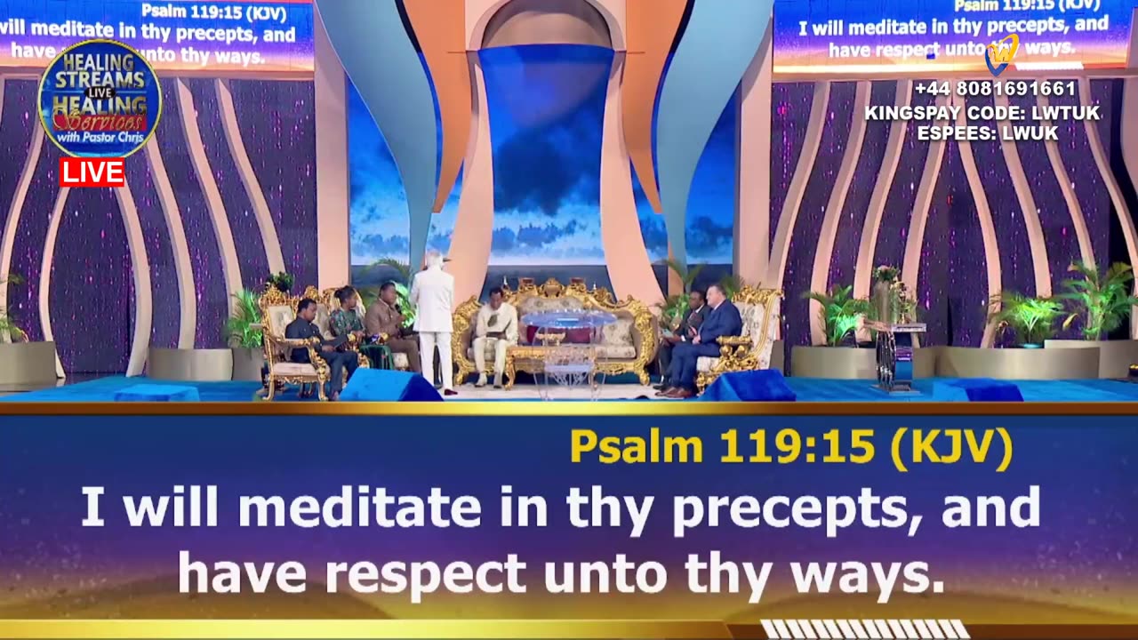 HEALING STREAMS LIVE HEALING SERVICE WITH PASTOR CHRIS AND PST BENNY DAY 2 OCT 26th, 2024