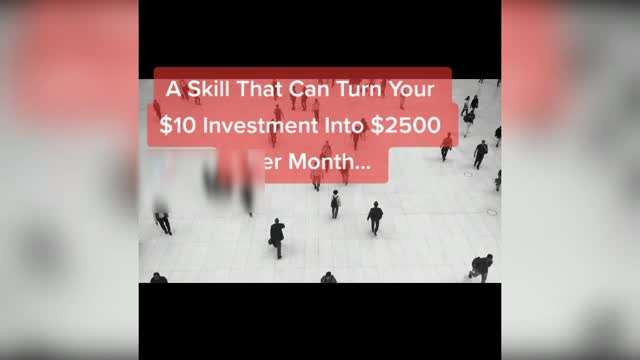 Learn A New Skill To Make Tons Of Money