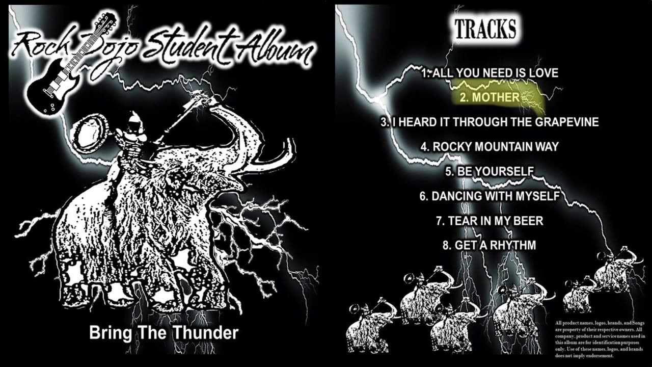 Rock Dojo Student Album #24 “Bring The Thunder”: Mother (Danzig Cover) Track 2