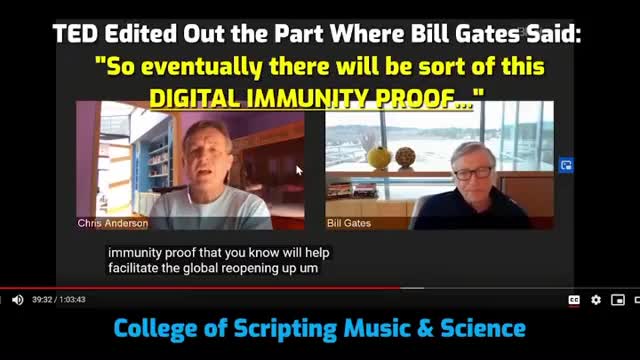 Bill Gates On COVID Imminuzations