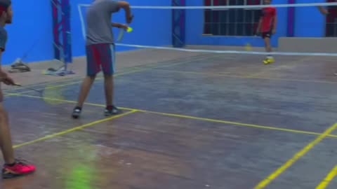 Badminton Match || Double badminton || #badminton #famous || Abdullah Amir