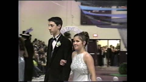 2000-01 WPHS Vids 135 Prom 101 Grand March Couple 74 by Glenn Strader