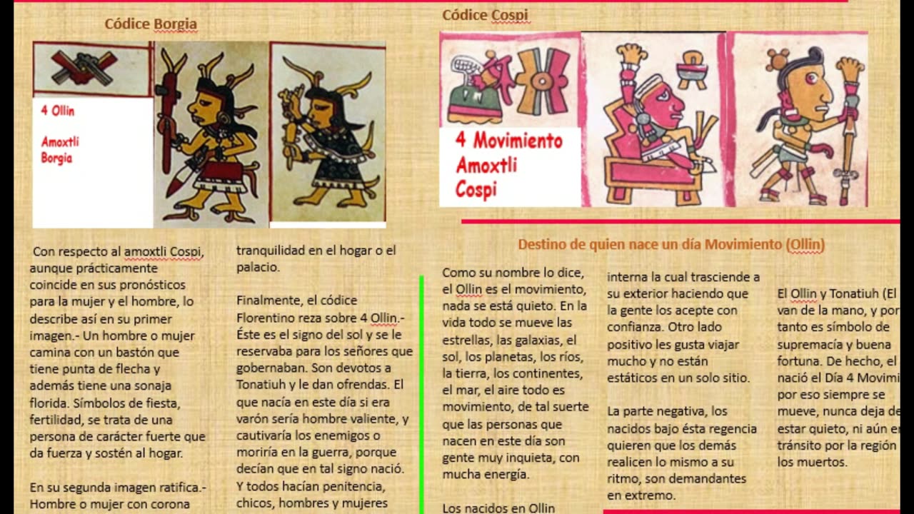 Así elaboraban los aztecas los pronósticos de los recién nacidos, y se aplican en el Siglo XXI