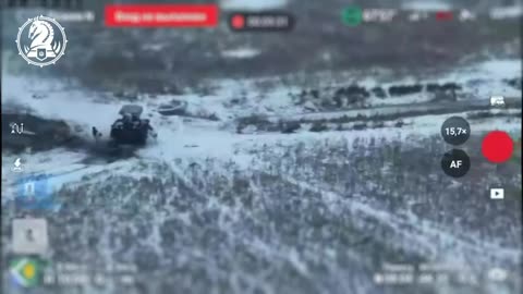 Russian APC is Rocked as Crew Bails