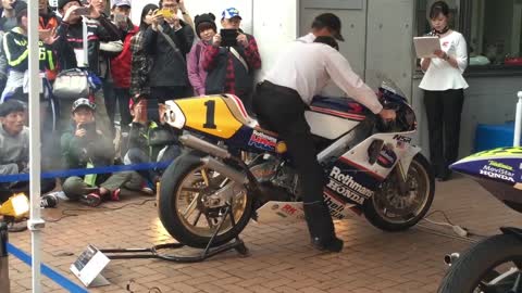 HONDA 2stroke NSR500 Exhaust Sound