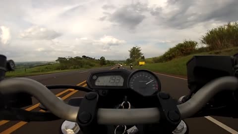 Xj6 só o cano inox top Speed motovlog raiz