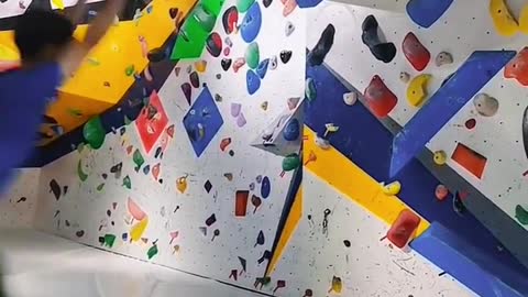 indoor rock climbing