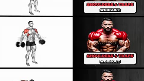 Shoulder Workout Routine #2workout #workout #traps #shoulderworkout #shoulders