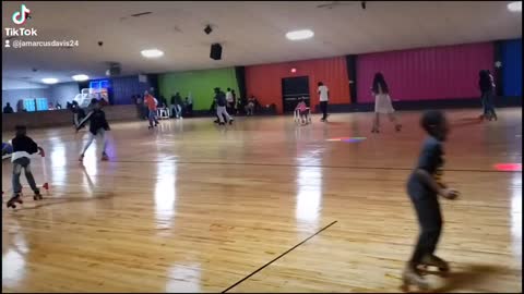 The Skate Group Showing Their Moves