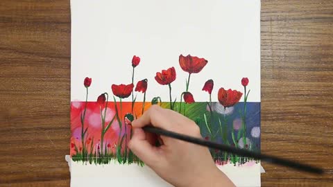 Watercolor painting