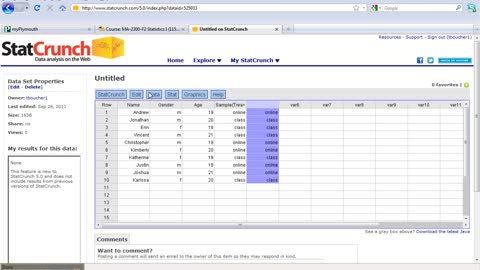 CRD StatCrunch