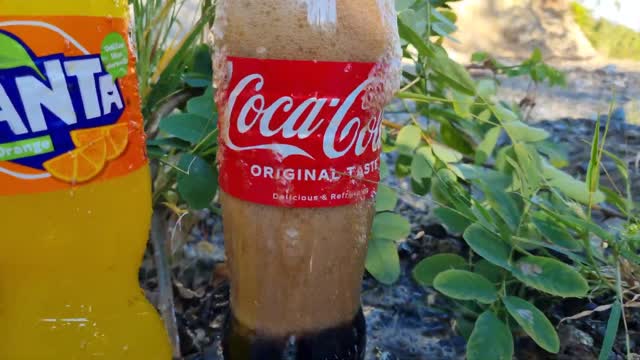 Coca Cola, Pepsi, Sprite und Mentos | Experiment