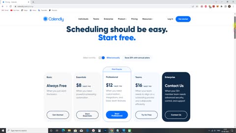 CALENDLY WEBSITE