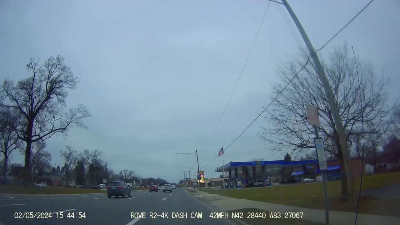 Random Driving in Dearborn And Dearborn Heights, Michigan, February 5, 2024