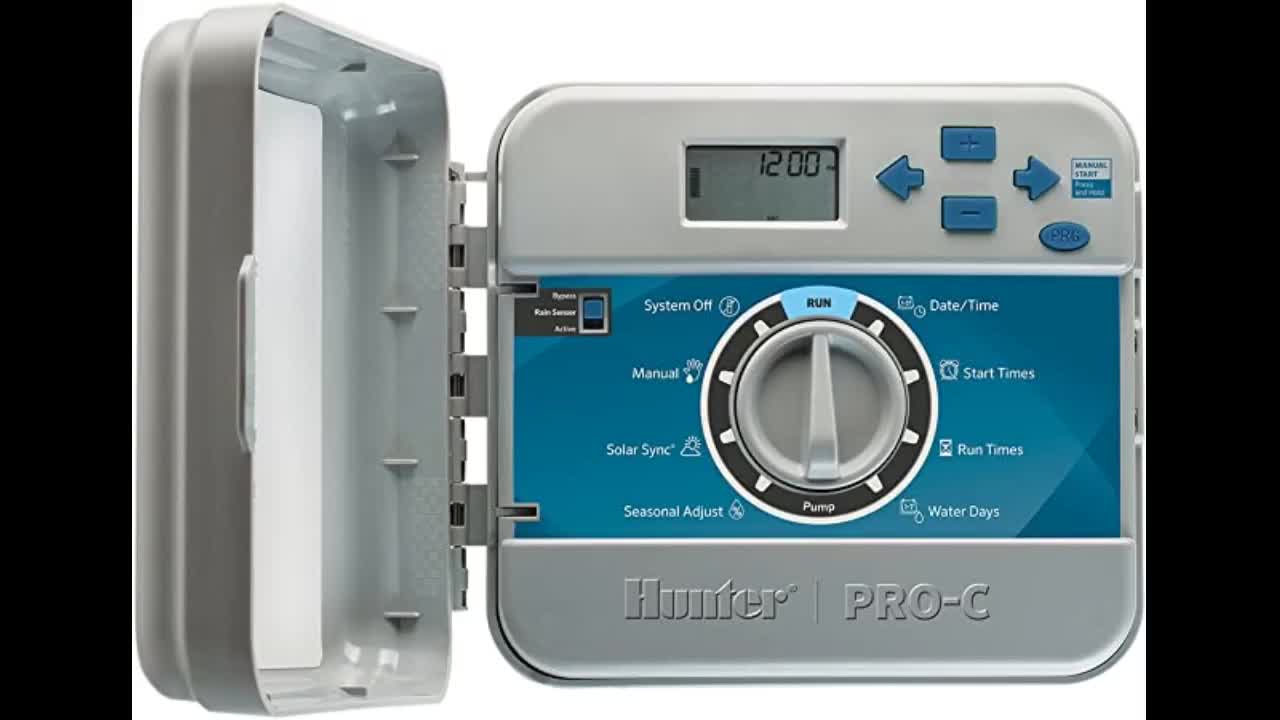 Review: Hunter Sprinkler PCC1200I PCC 12-Station Indoor Irrigation Controller