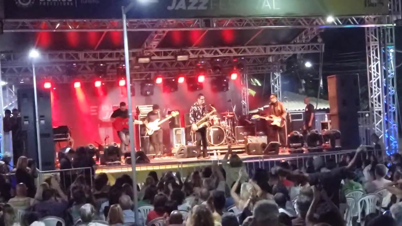 Sax Gordon in Búzios Brazil - Jazz n Blues Festival 2022