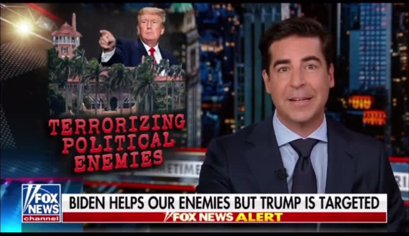 Jesse Watters points out the nonsensical Mar-a-Lago FBI raid procedures!!